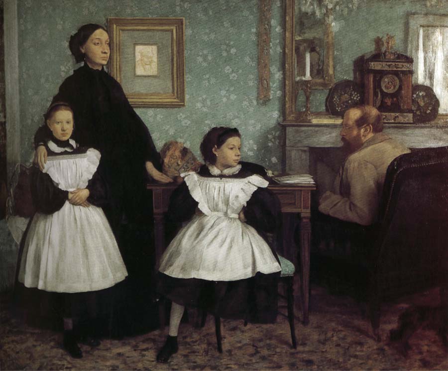 Edgar Degas Belini Family